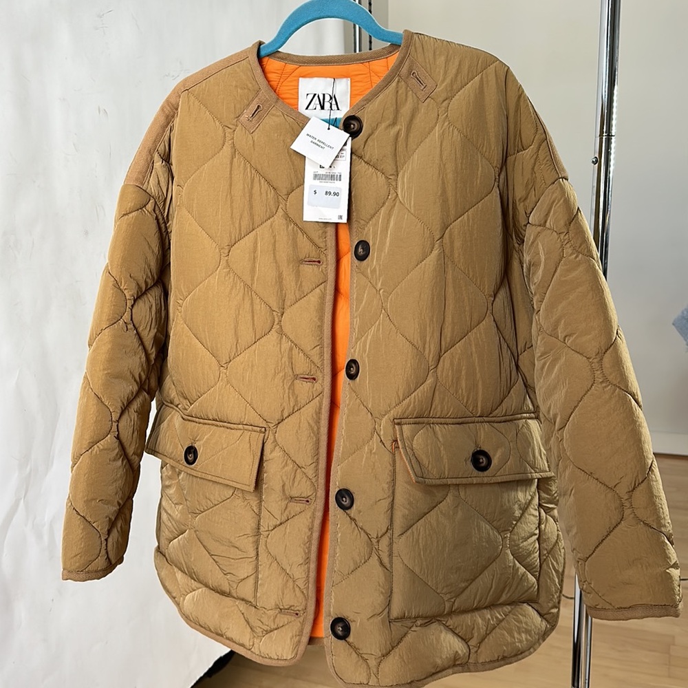 Zara Quilted Jacket - Picture 2 of 7